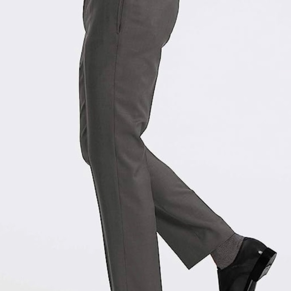 Brand New - Calvin Klein Men's Slim Fit Dress Pant - 34 x 32 - Medium Grey - Picture 5 of 6